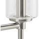Elara 3 Light 22 inch Brushed Nickel Bath Vanity Wall Light